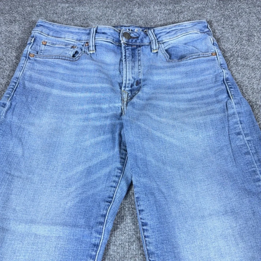American Eagle Airflex+ Mens Jeans 32x34 Medium Wash Denim Stretch Straight Leg
